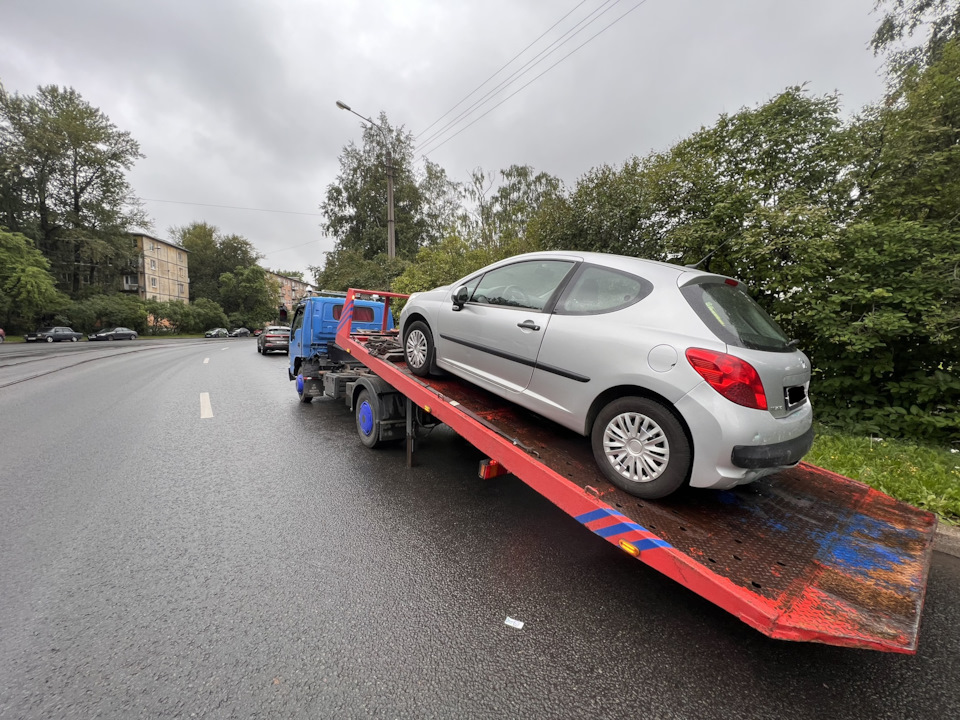 Поломка сцепления — Peugeot 207, 1,4 л., 2008 года | поломка | DRIVE2
