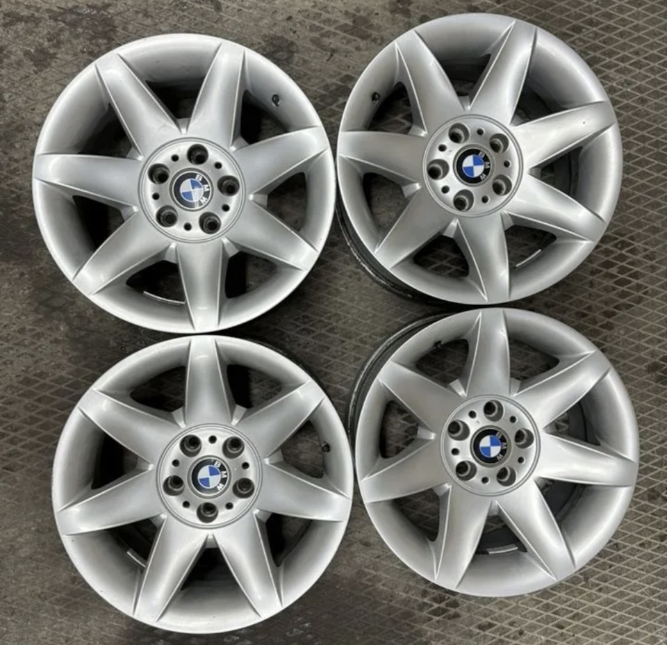 Литые диски BMW 8Jx17 ET20 5x120 на BMW 5 series (E39). Б/у | 42 000 ...