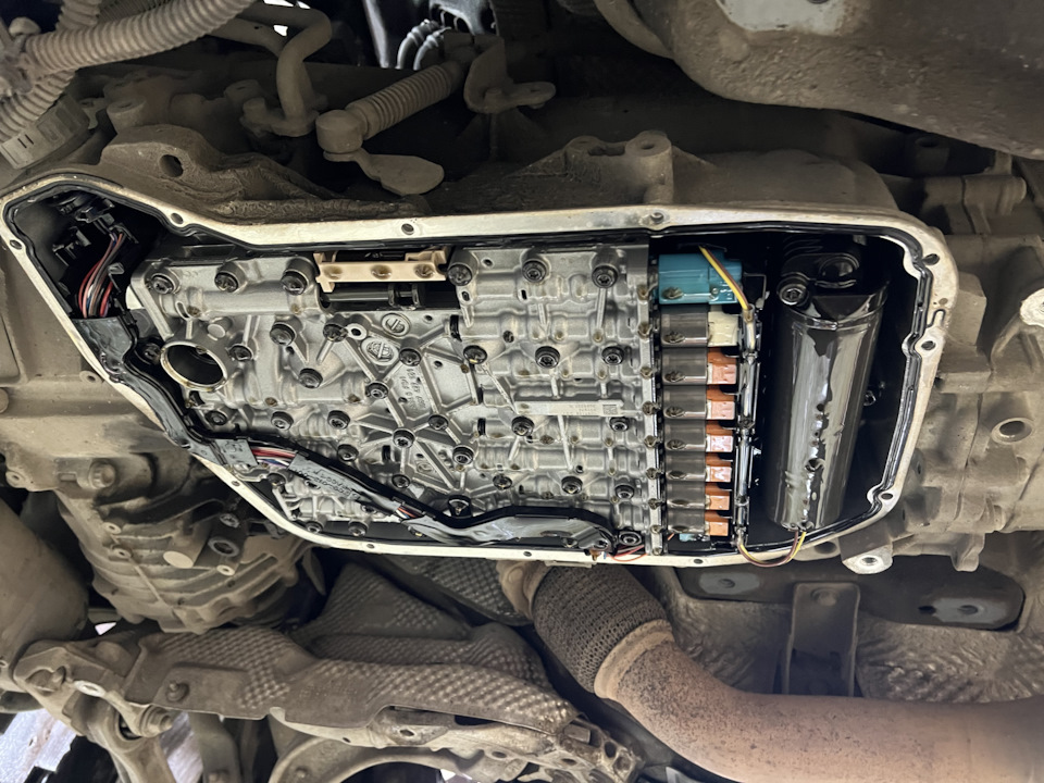 Масло в коробку ZF от Exline VRT ATF — Audi Q5 (1G), 2 л, 2014 года ...