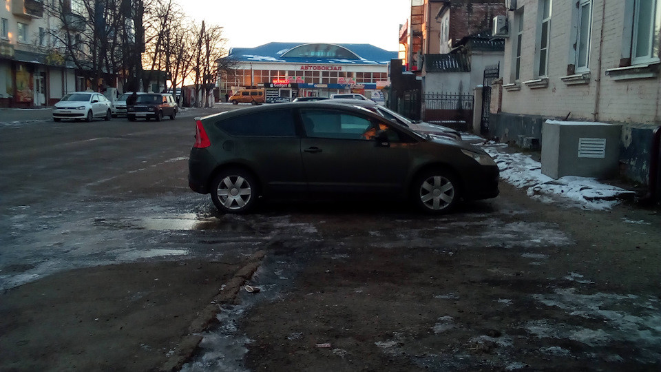 Ошибка Braking system faulty — Citroen C4 (1G), 1,6 л., 2006 года