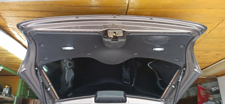 да будет свет в багажнике)) — Lada Калина 2 универсал, 1,6 л, 2014 года ...