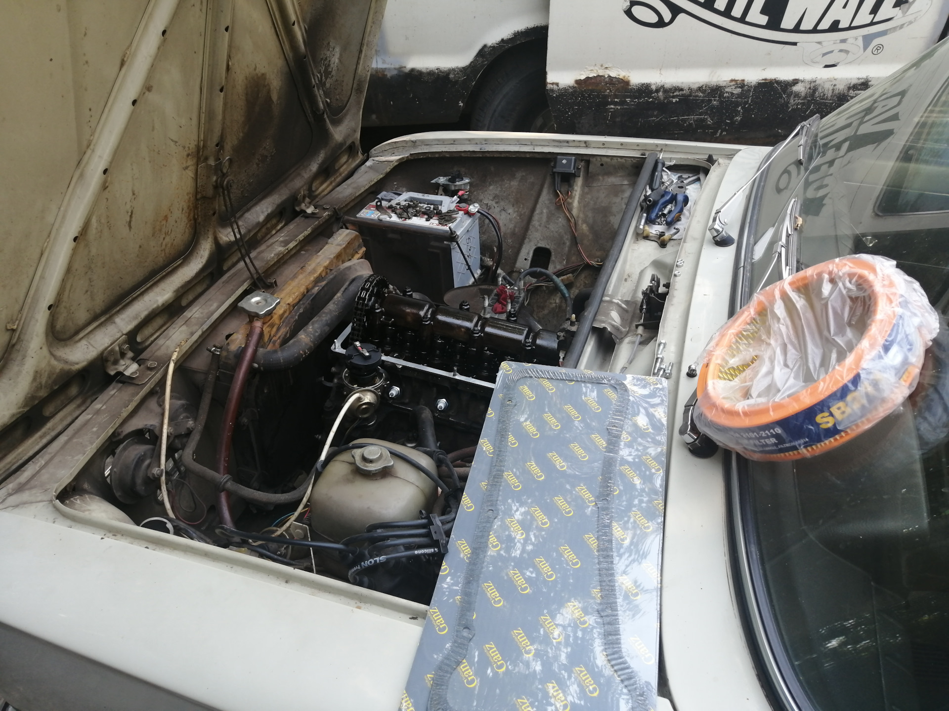 Настройка клапанов. Диагностика и ремонт карбюратора — Lada 2101, 1,2 л ...