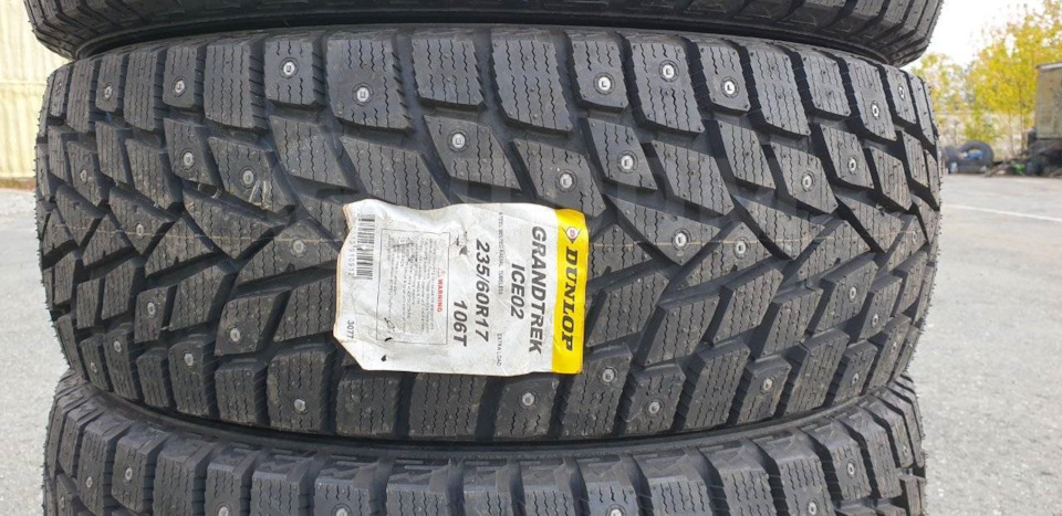 Dunlop Grandtrek Ice02 235/60 R17 106T — Mercedes-Benz GLK-Class (X204 ...