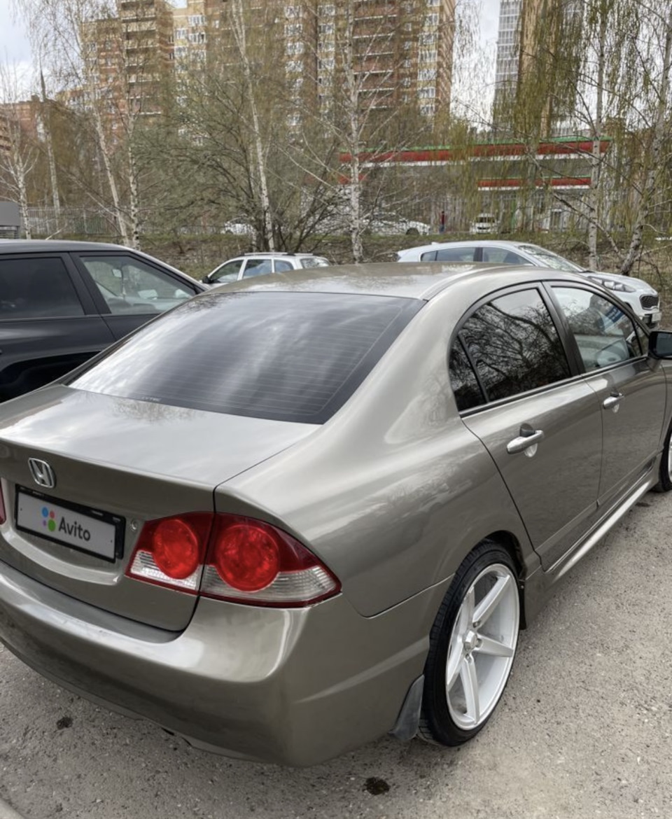 Пост прощания. — Honda Civic 4D (8G), 1,8 л, 2007 года | продажа машины |  DRIVE2