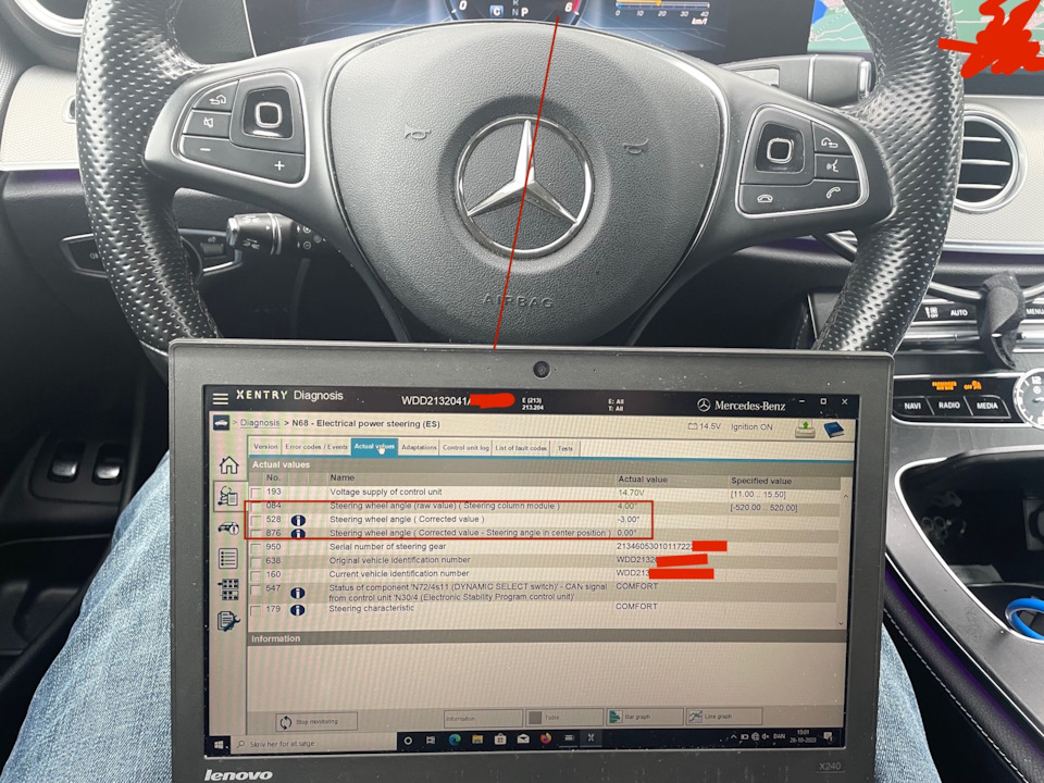 руль криво после замены нижнего рычага — Mercedes-Benz E-class Estate ...