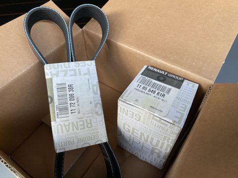 117201618R Ремень генератора RENAULT | Запчасти на DRIVE2