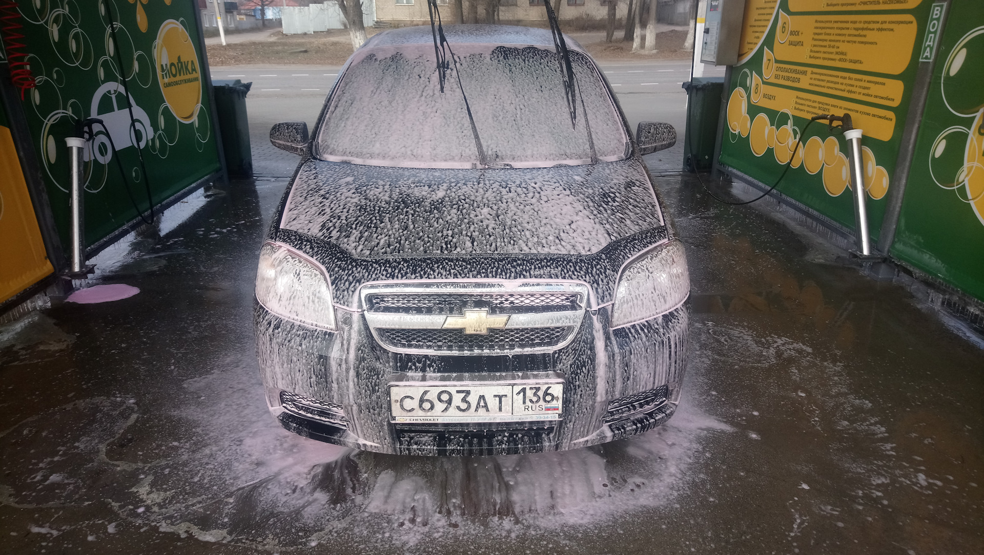 Мойка авто — Chevrolet Aveo Sedan (1G), 1,4 л, 2007 года | мойка | DRIVE2