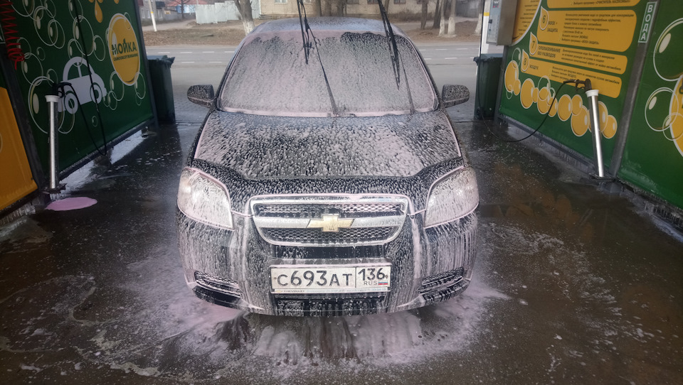 Мойка авто — Chevrolet Aveo Sedan (1G), 1,4 л, 2007 года | мойка | DRIVE2