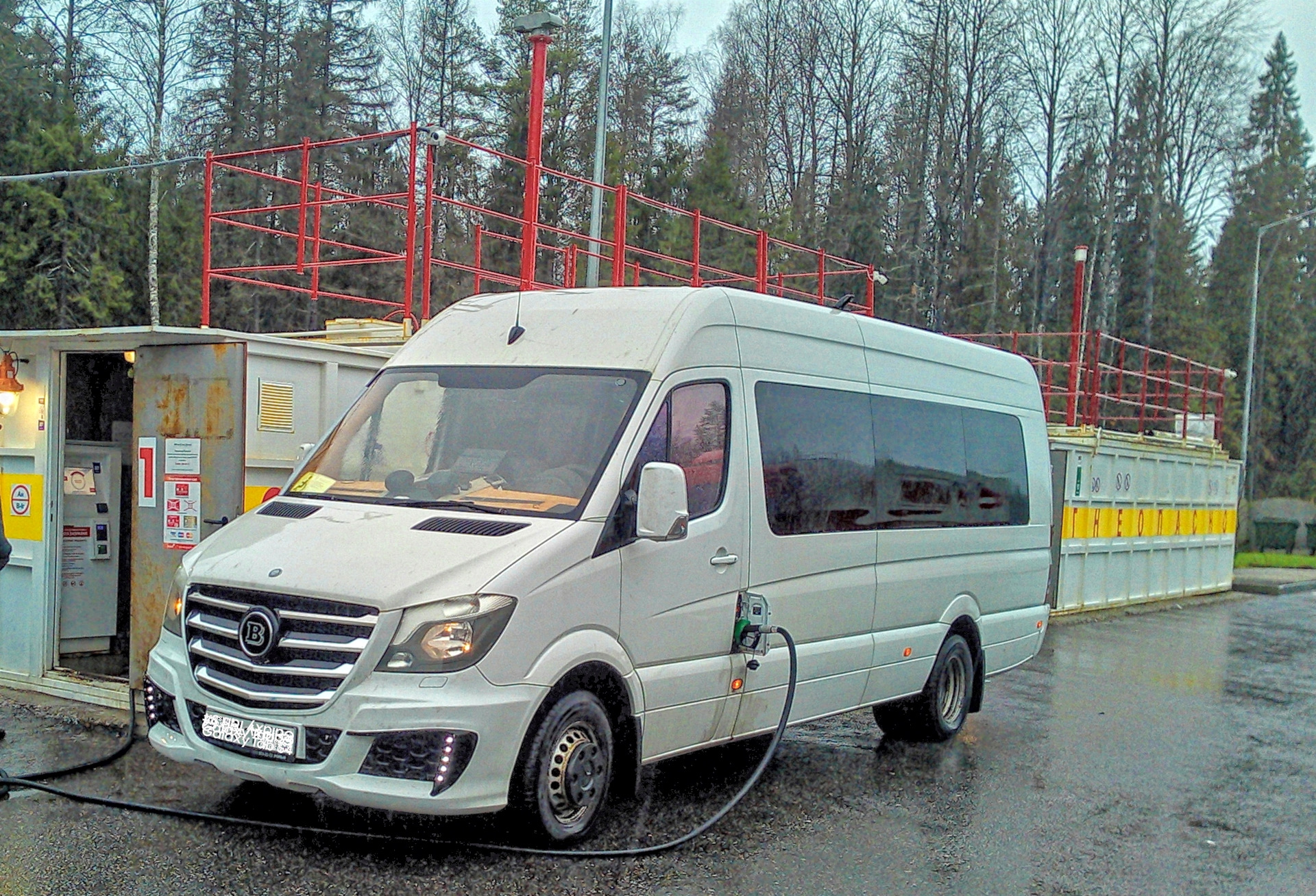 СПб-Мск платная но без удобств))) — Mercedes-Benz Sprinter (2G), 2,2 л,  2015 года | видео | DRIVE2