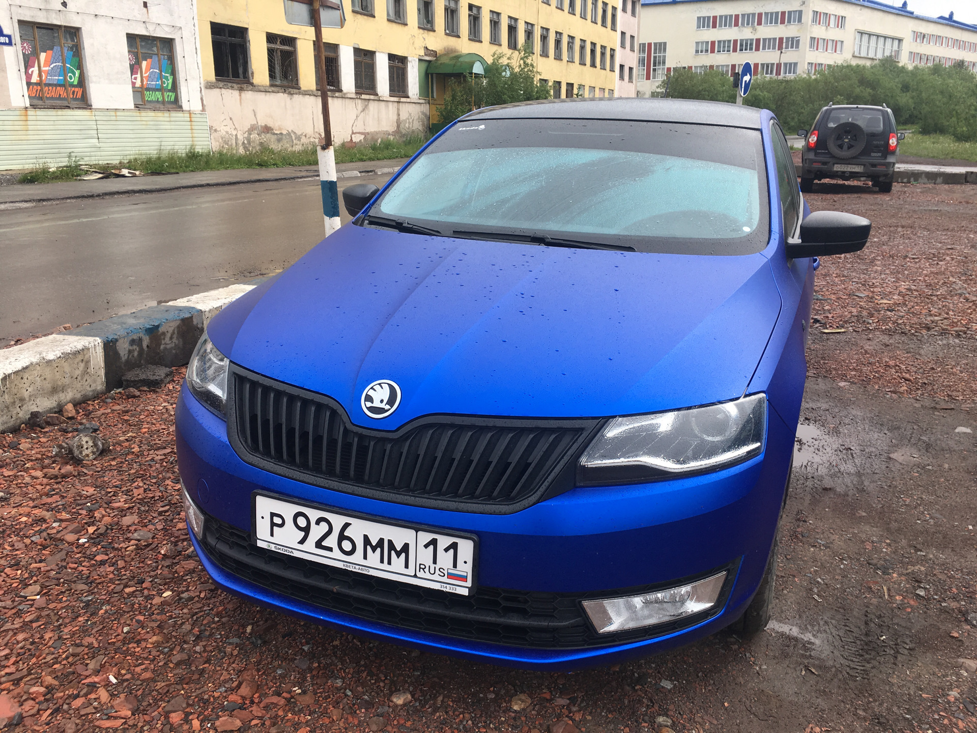 Skoda Rapid матовая