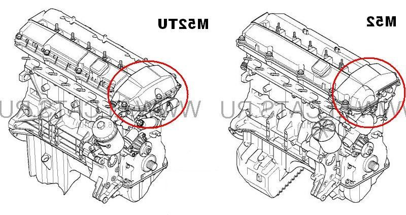 Где находится номер двигателя на bmw e39