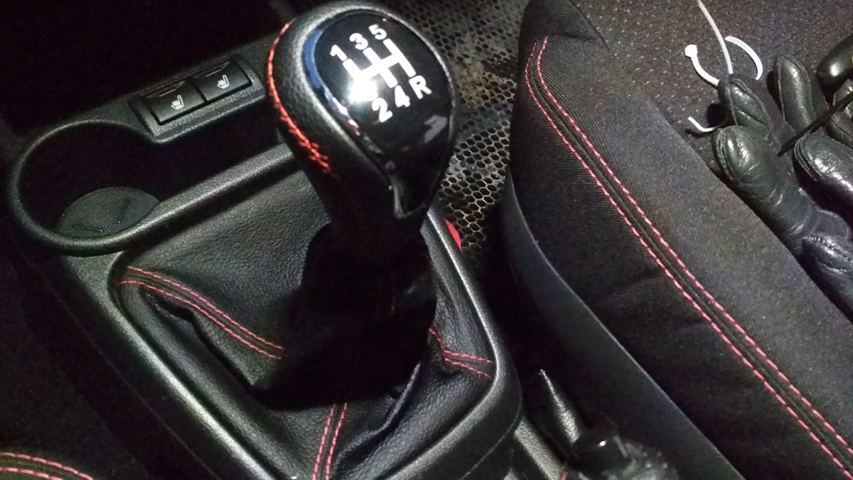 Ручка КПП лада веста с красной строчкой — Lada Granta Sport, 1,6 л ...