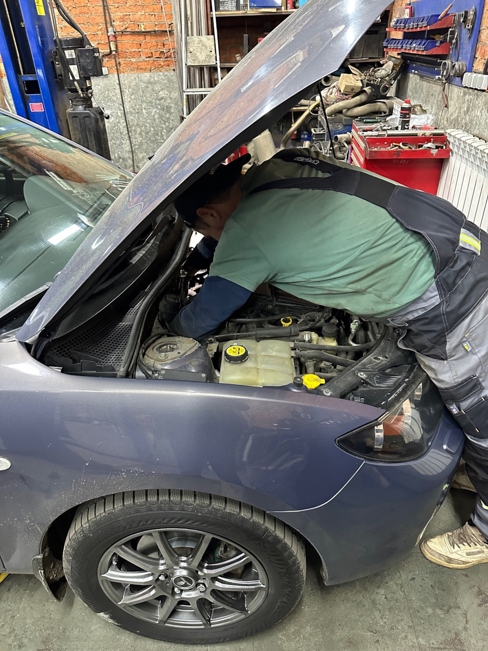 Выхлоп (банка) — Mazda 3 (1G) BK, 2,5 л, 2008 года | запчасти | DRIVE2