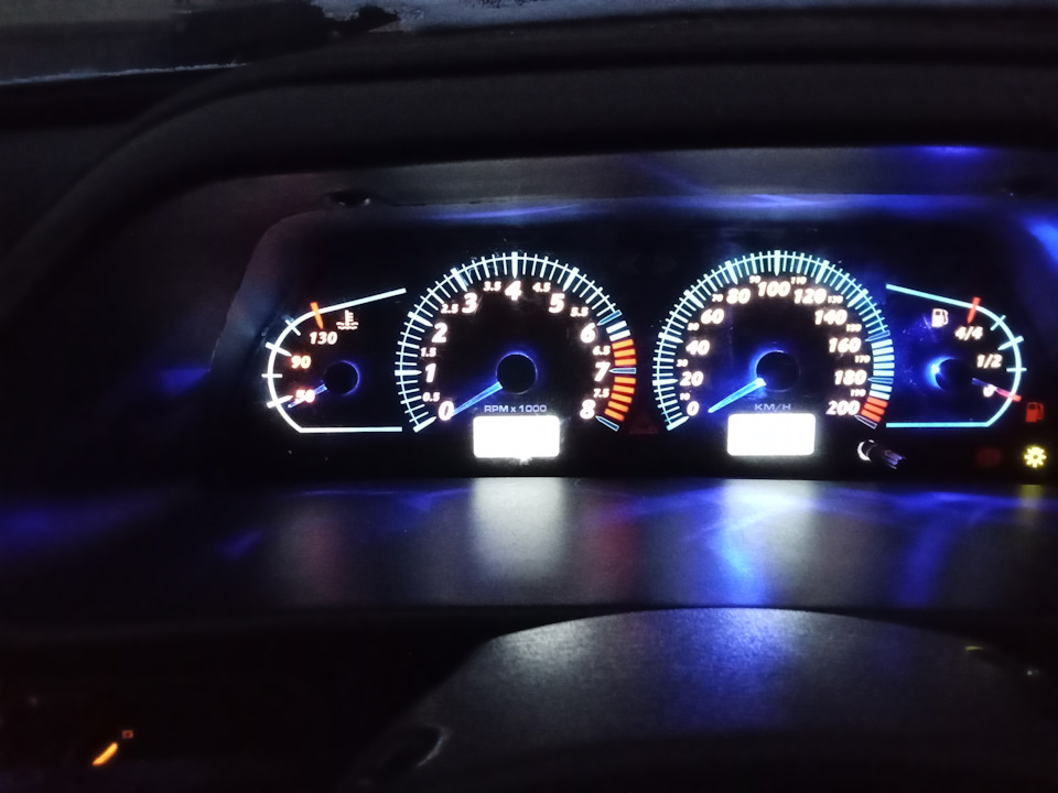 Пересвет приборной панели — Lada 2114, 1,5 л, 2007 года | тюнинг | DRIVE2