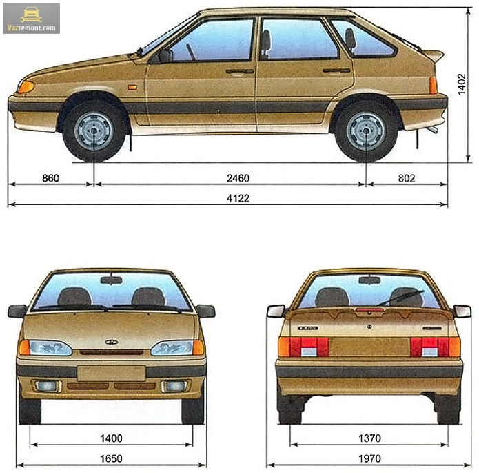 Чертежи ваз 2113