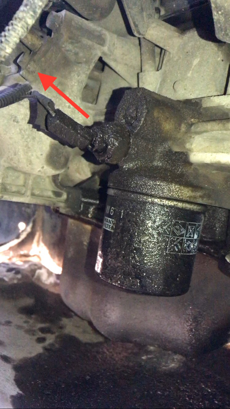 Замена датчика давления масла — Mazda 3 (1G) BK, 1,6 л, 2006 года ...
