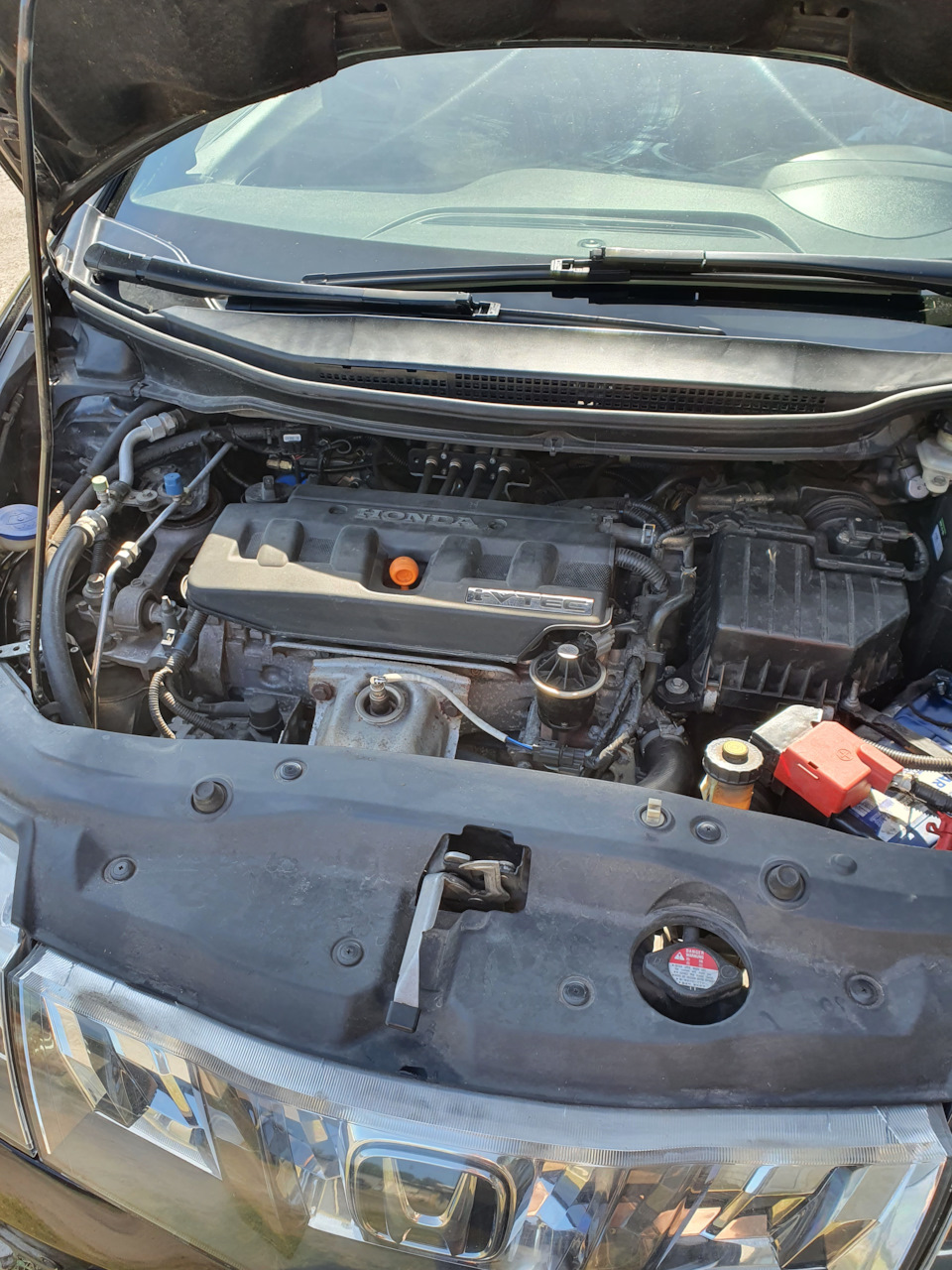 Замена свечей зажигания — Honda Civic Hatchback (8G), 1,8 л, 2007 года ...