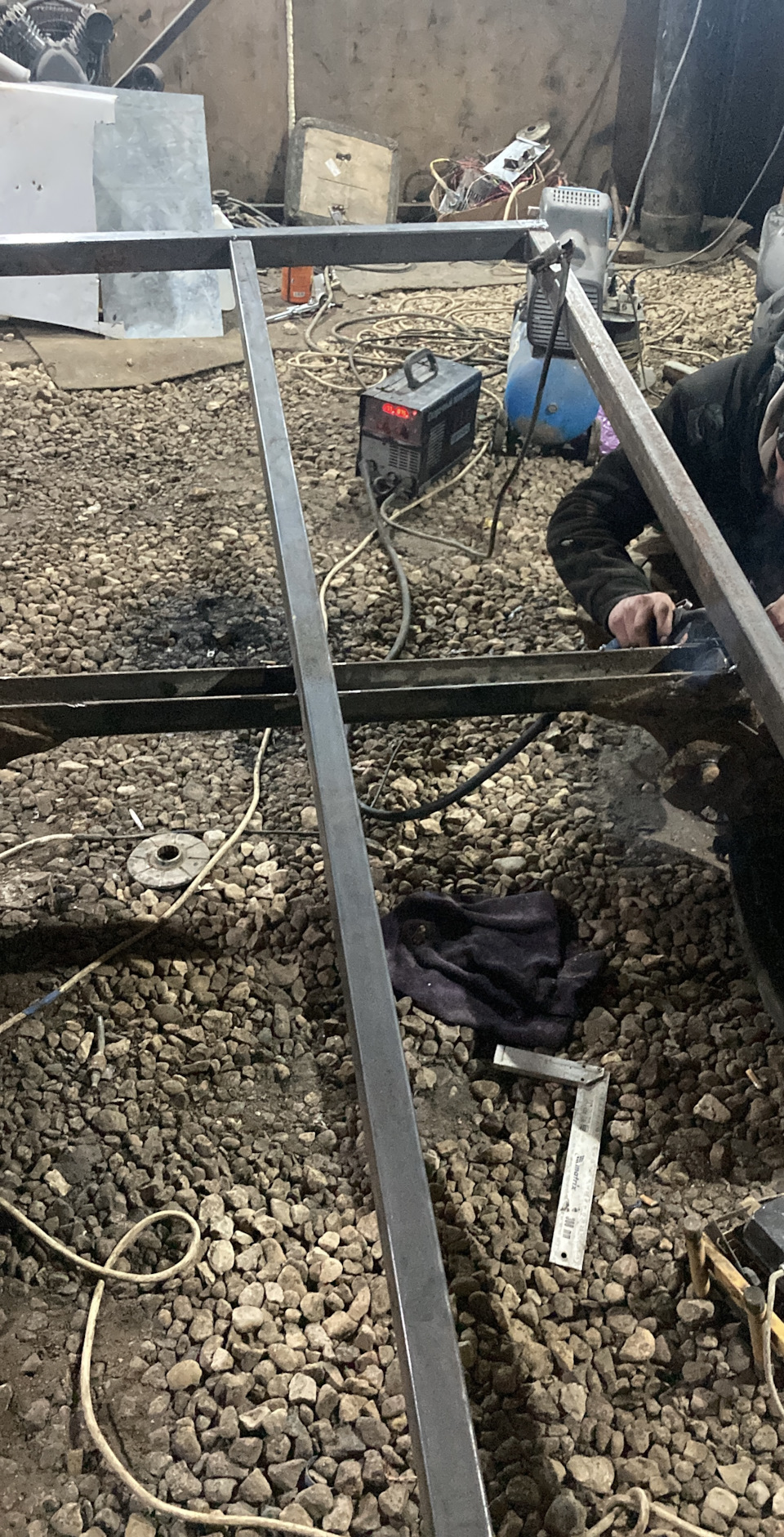 Самодельный прицеп начало — УАЗ 31519, 2,5 л., 1994 года | своими ...