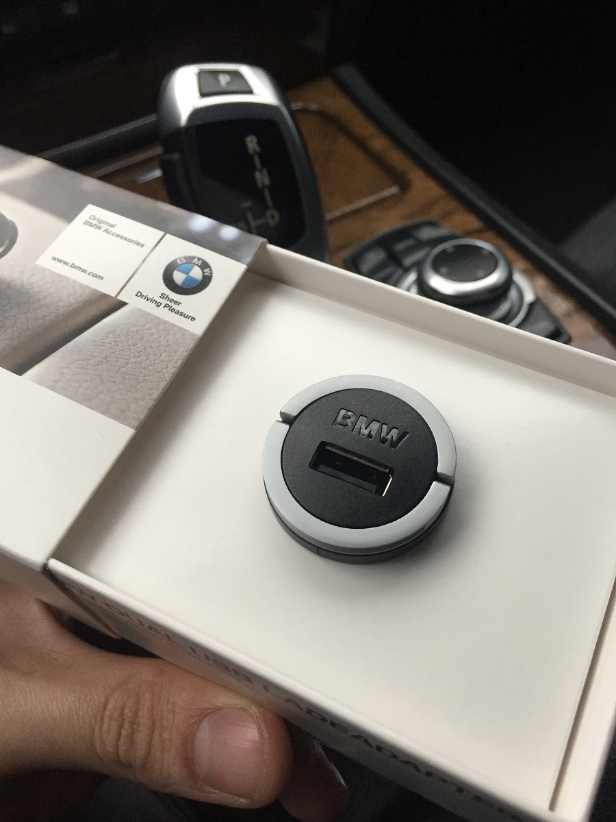 Зарядка в прикуриватель USB BMW — DRIVE2