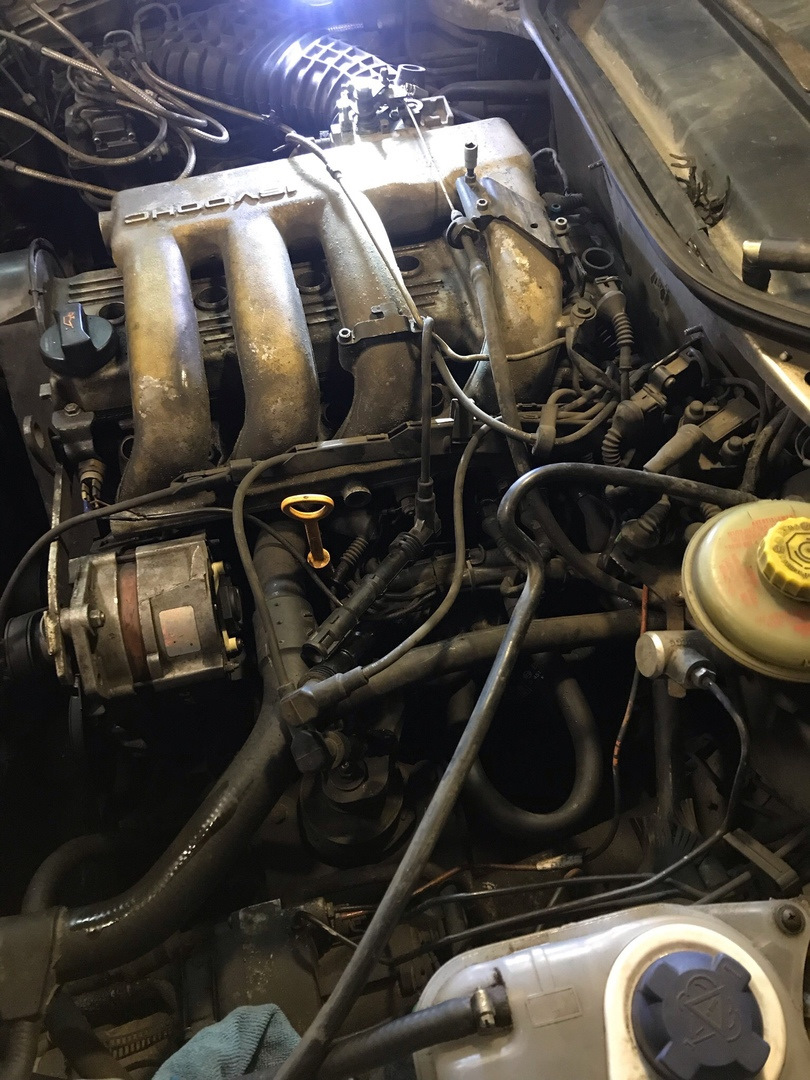 Замена цепи распредвалов… — Audi A6 (C4), 2 л, 1995 года | поломка | DRIVE2