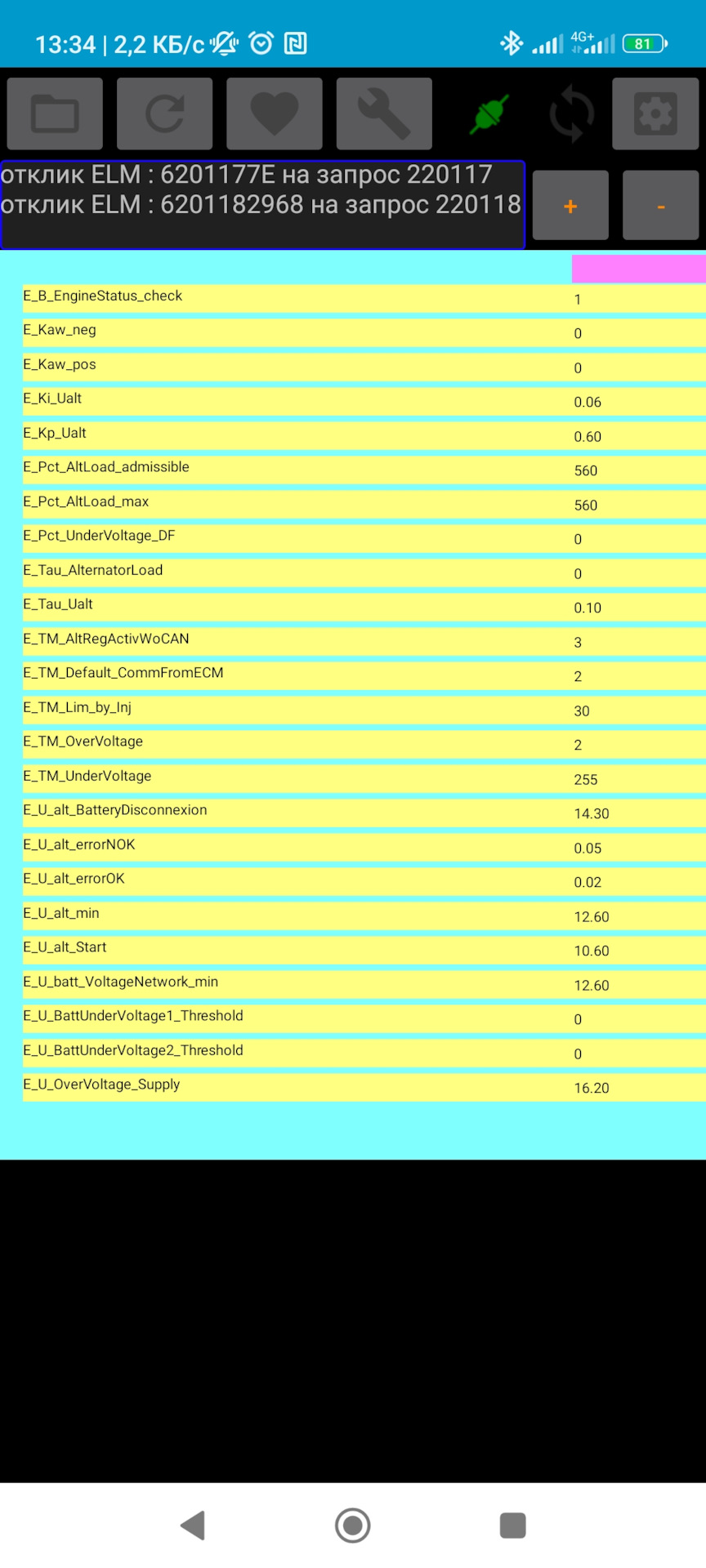 АКБ, "интеллектуальная зарядка" ниссан — Nissan X-Trail III (t32), 1,6 ...