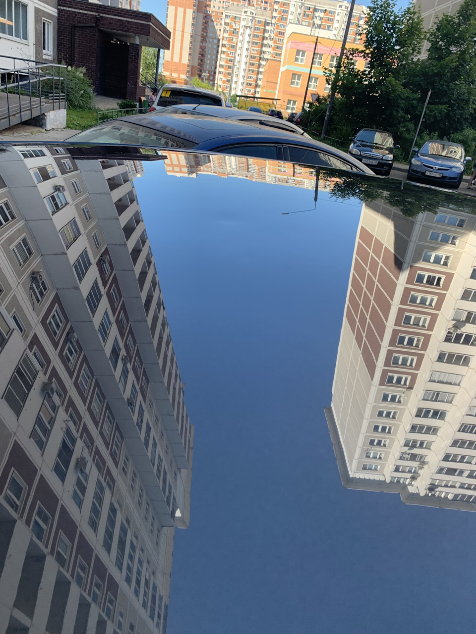 Выпрямления мелких вмятин без покраски и полировка крыши — KIA Optima ...