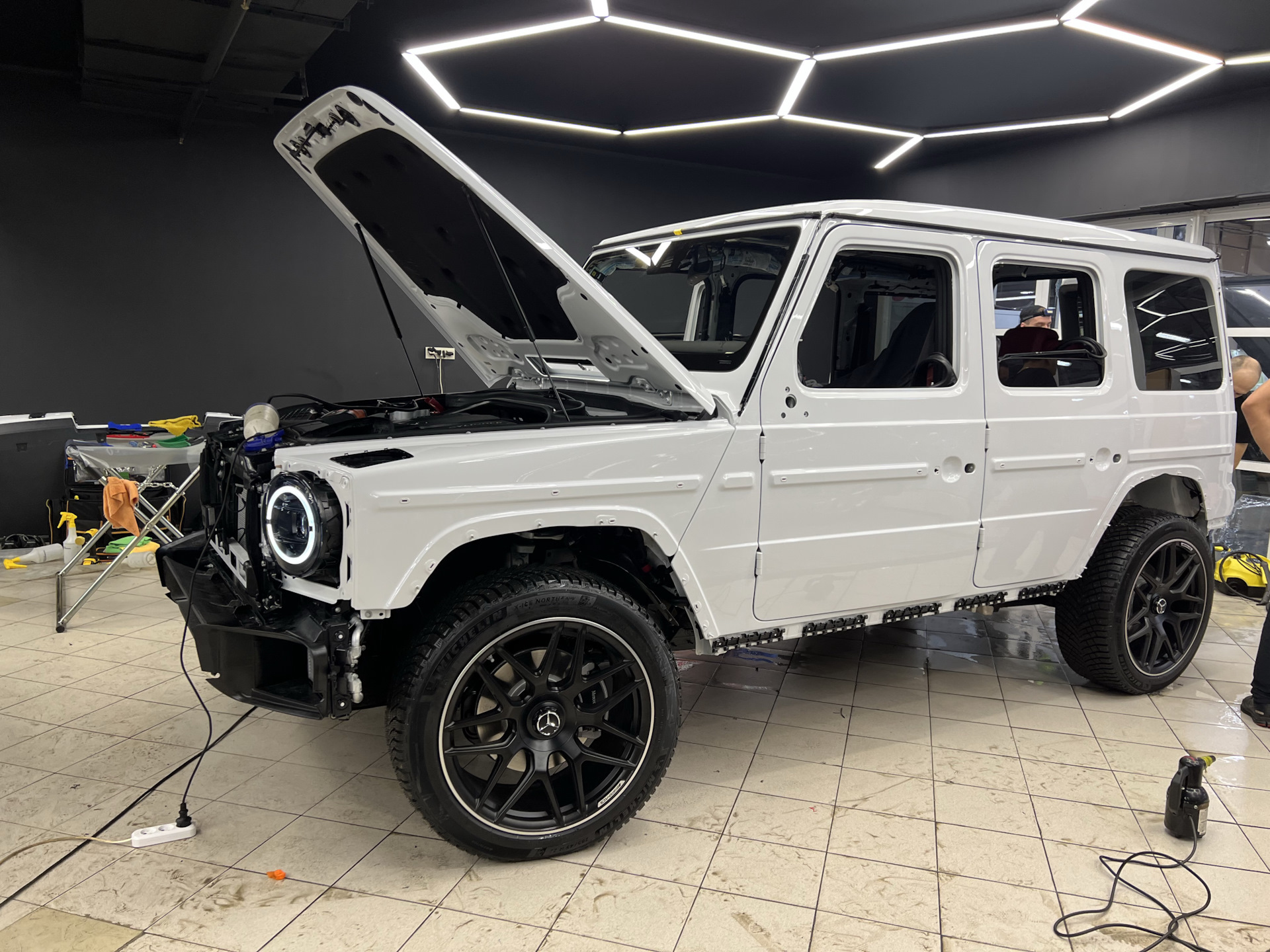 G-class — оклейка полиуретановой плёнкой — BGTWorkshop на DRIVE2