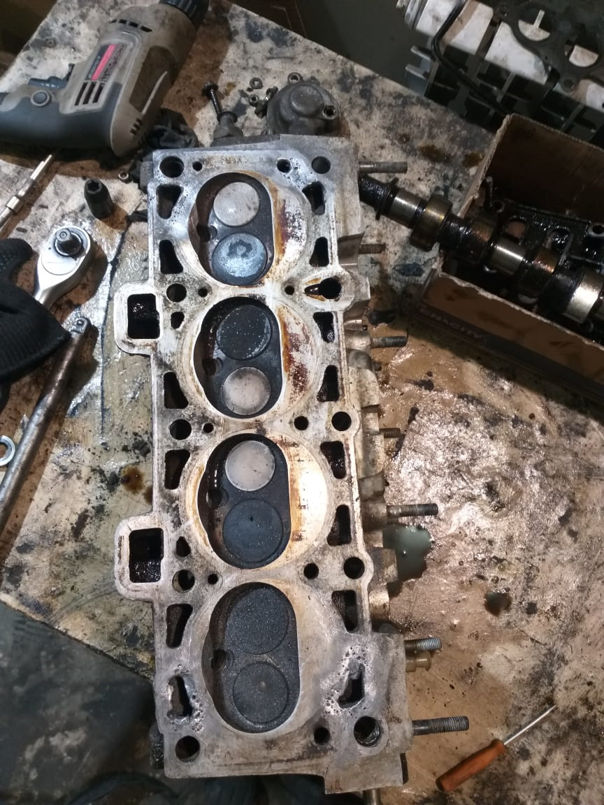 Пробило прокладку — Lada Калина хэтчбек, 1,6 л, 2008 года | поломка ...