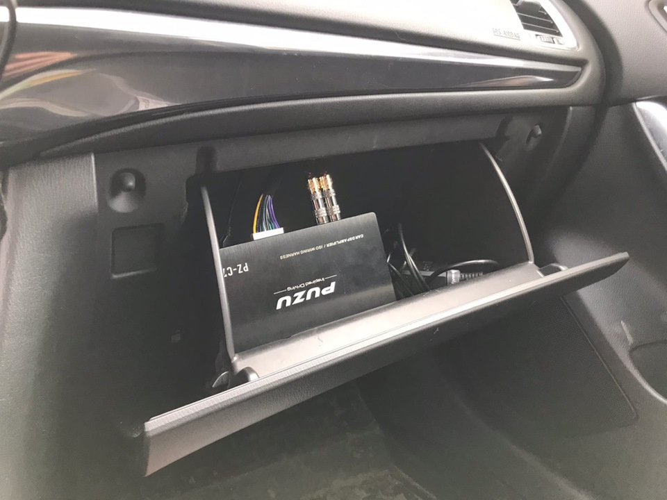 Puzu pz-c7. Внешний процессор для магнитолы (DSP усилитель) . Установка ...