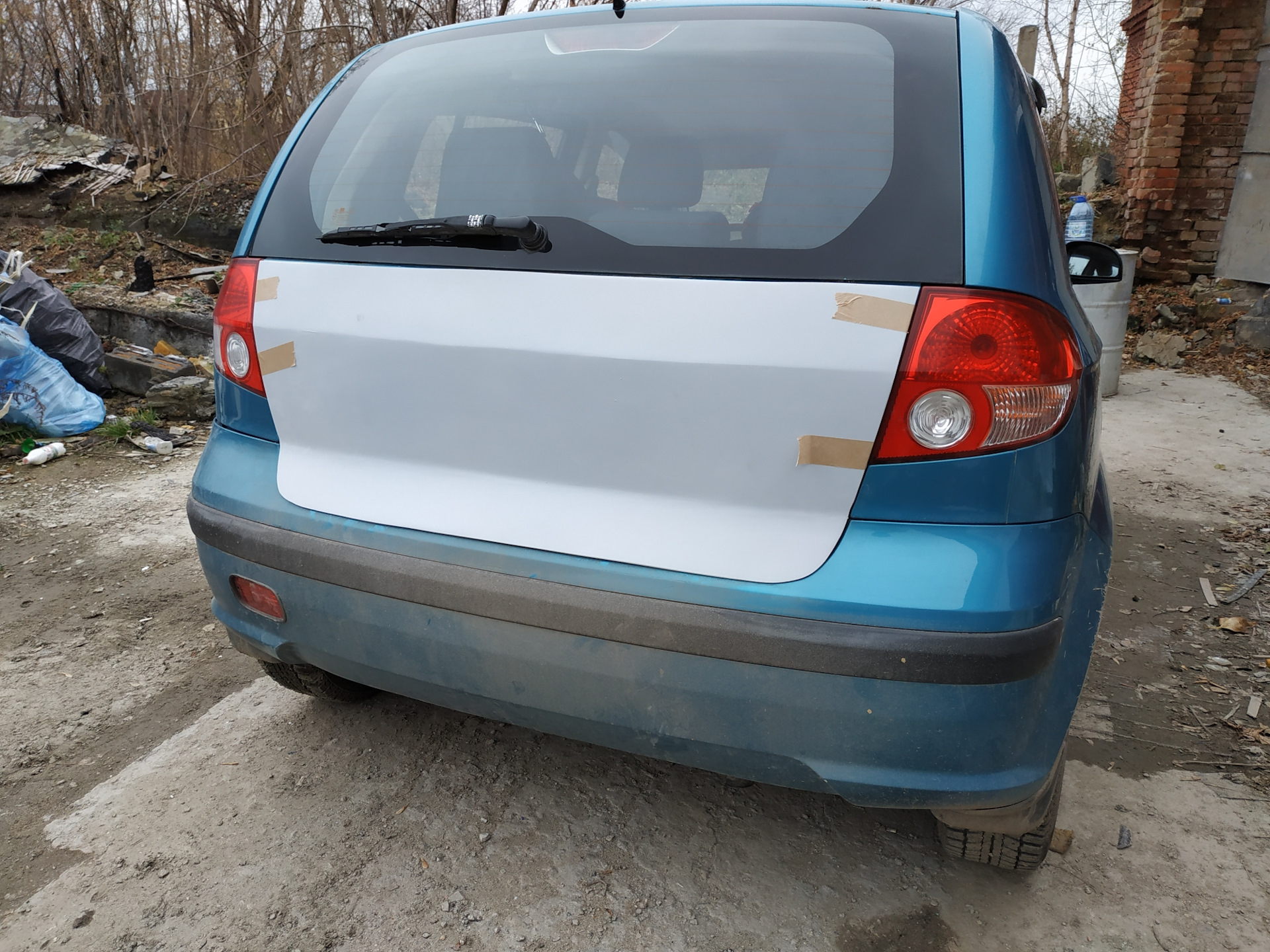 Накладки hyundai getz