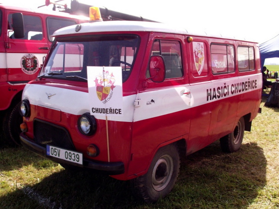 Чешская пожарная машина