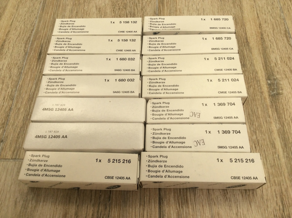 Свечи зажигания, катушки и высоковольтные провода на Ford на Ford C-Max ...