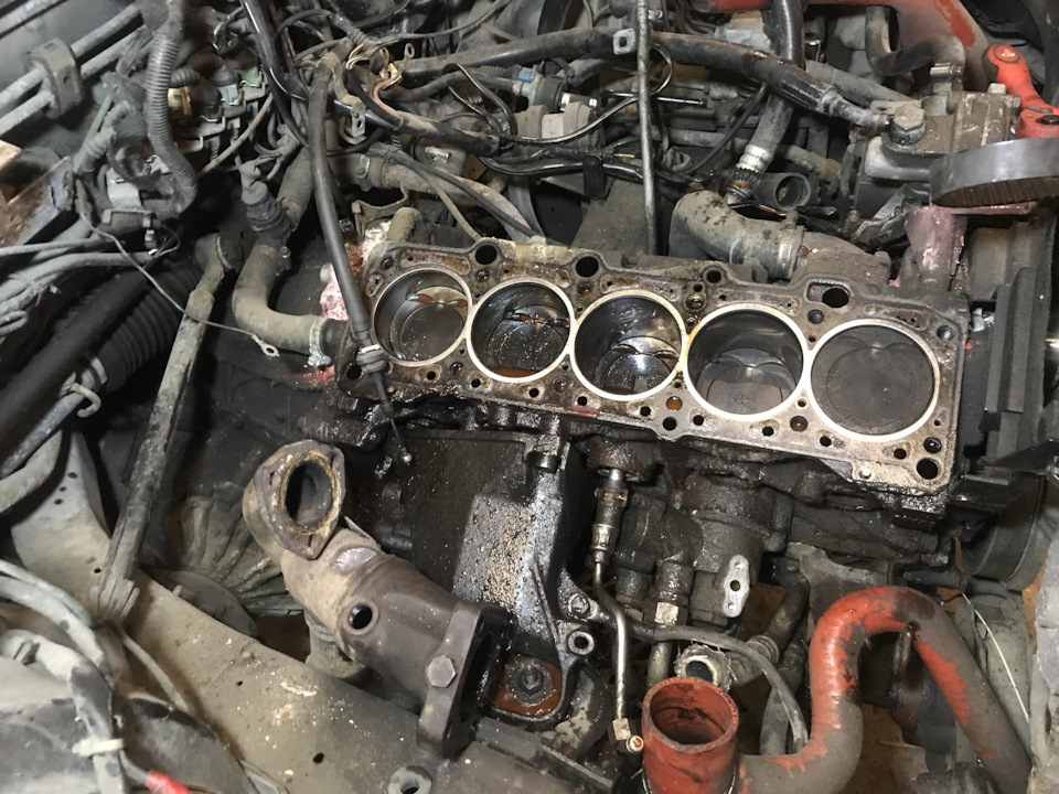 прогорел поршень. — DRIVE2