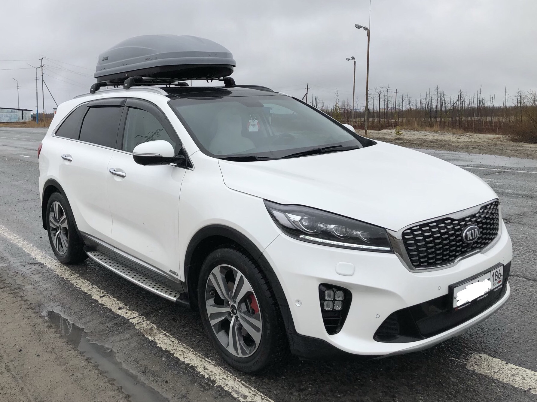 Sorento prime багажник