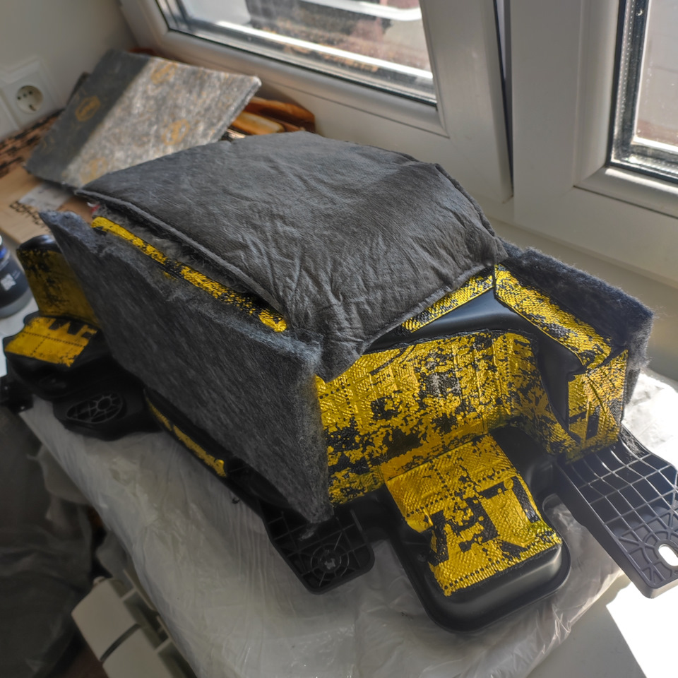 Шумоизоляция передних арок локеров и задних крыльев изнутри — Hyundai ...