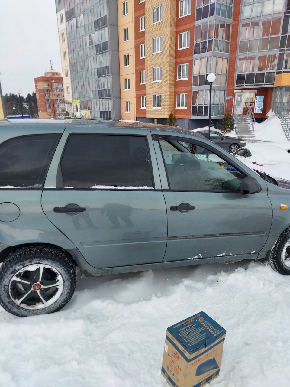 Кузовной ремонт — Lada Калина универсал, 1,4 л, 2009 года | кузовной ремонт  | DRIVE2