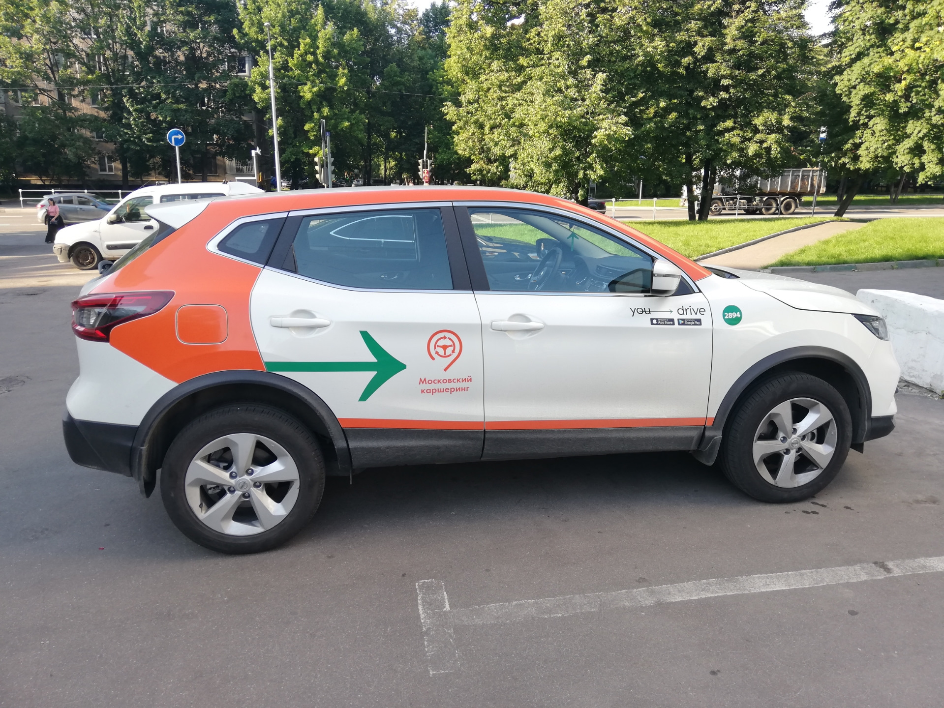 Nissan Qashqai каршеринг