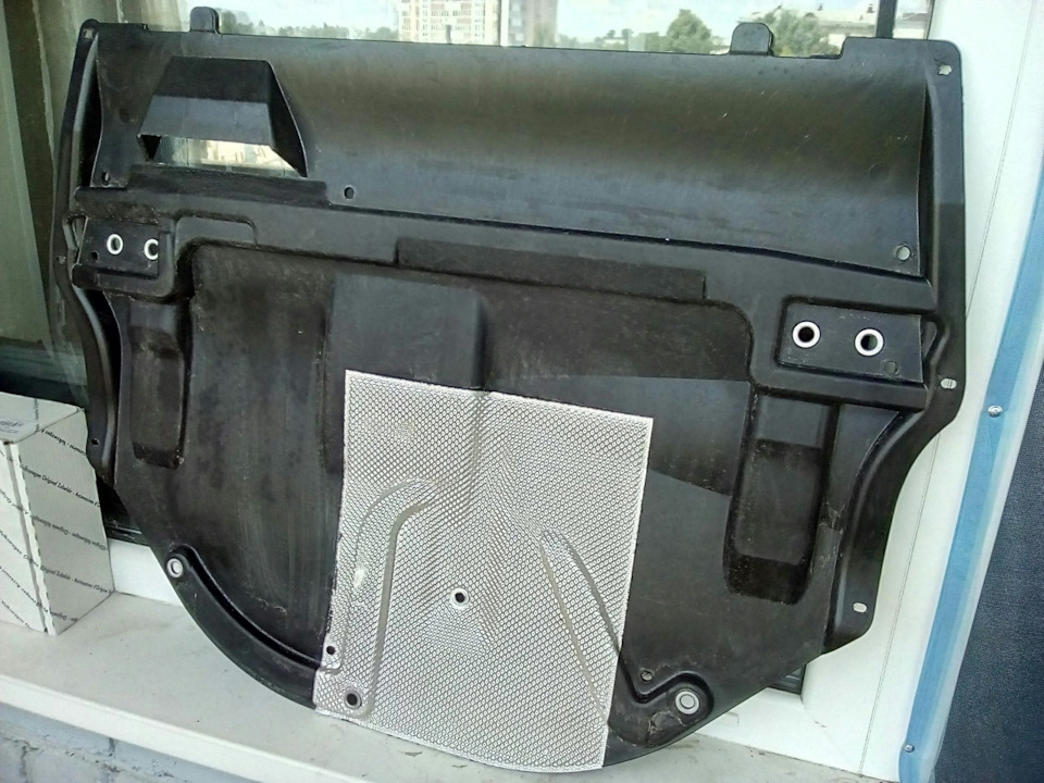 Оригинальная защита на Шкоду Фабия — Skoda Fabia Mk2, 1,6 л, 2011 года ...