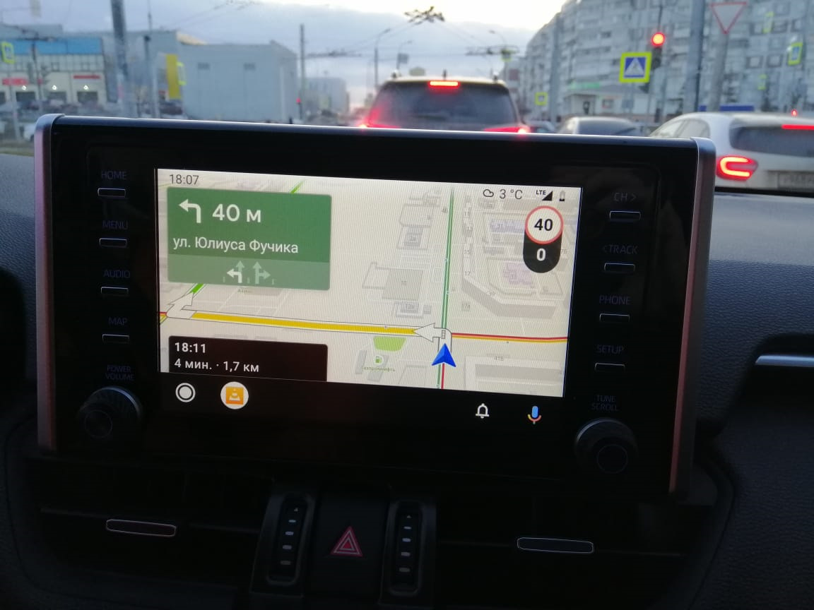 2ГИС в Android Auto! — Toyota RAV4 (5G), 2 л, 2021 года | другое | DRIVE2