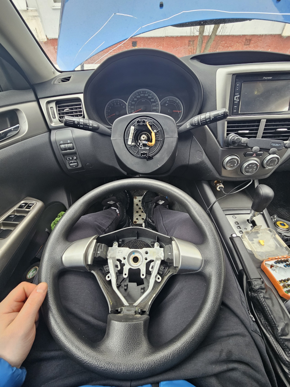 Кнопки круиза — Subaru Impreza (GE, GH), 2 л, 2008 года | просто так ...