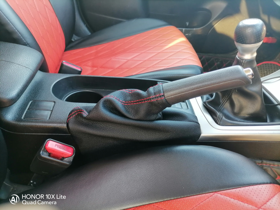 Чехол на ручник — Subaru Impreza (GE/GH), 1,5 л, 2009 года | аксессуары ...