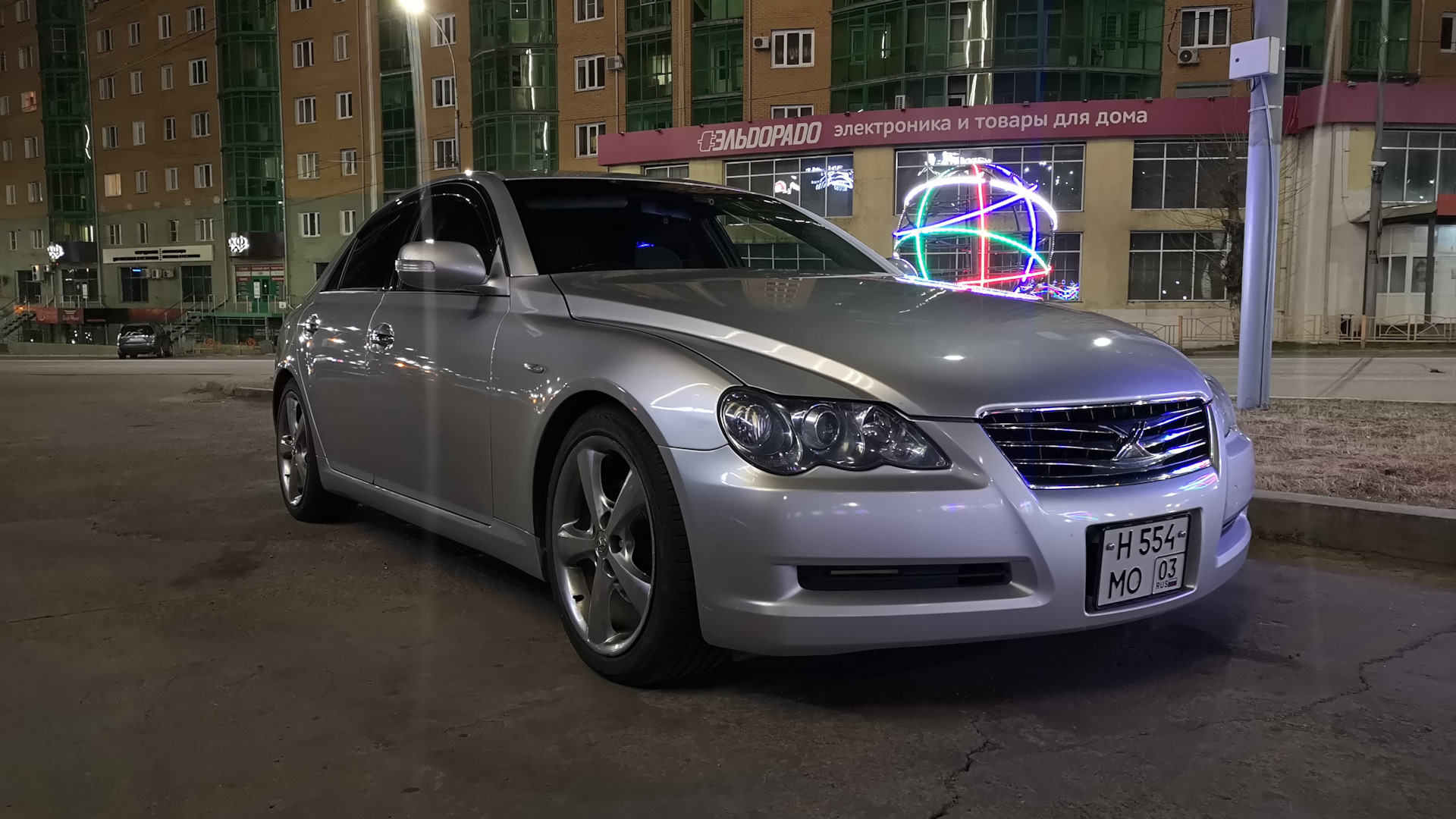 Toyota Mark X (GRX120) 2.5 бензиновый 2007 | 灰色の子猫 на DRIVE2