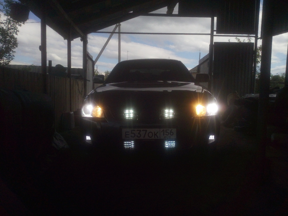 Установка ФСО на дальний свет — Lada Приора седан, 1,6 л, 2008 года ...