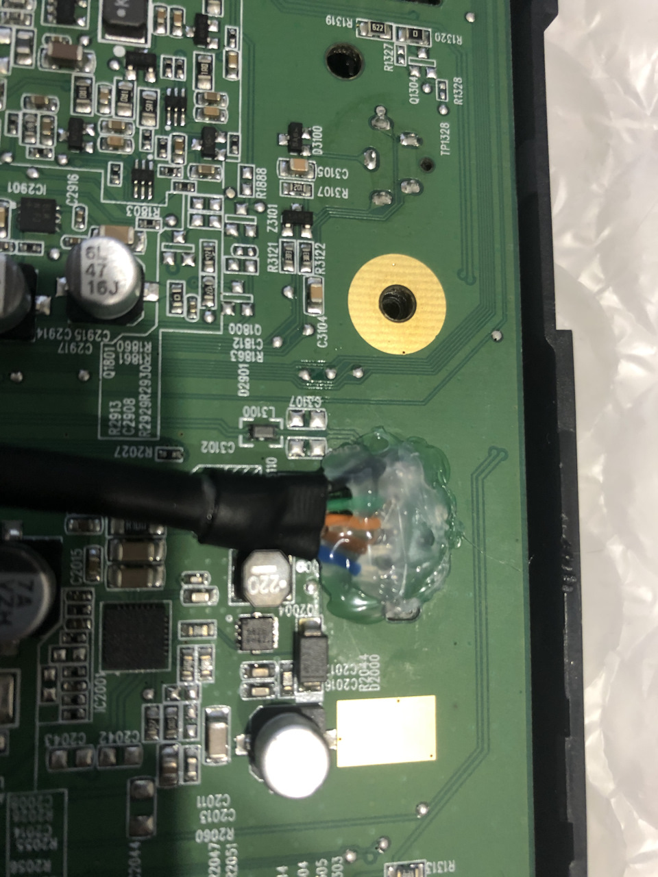 Фото в бортжурнале Volkswagen Tiguan (1G). Запчасти на фото: CZ917, CZ915, CZ908, R1320, CZ013, CZ011, R1863, C3041