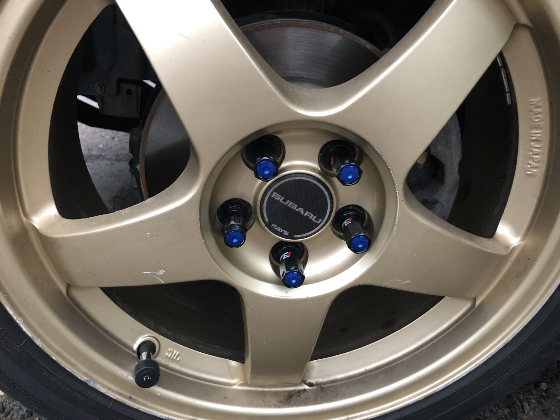 Гайки Drinty Racing Nuts — Subaru Impreza (GC/GF), 1,6 л, 1998 года ...