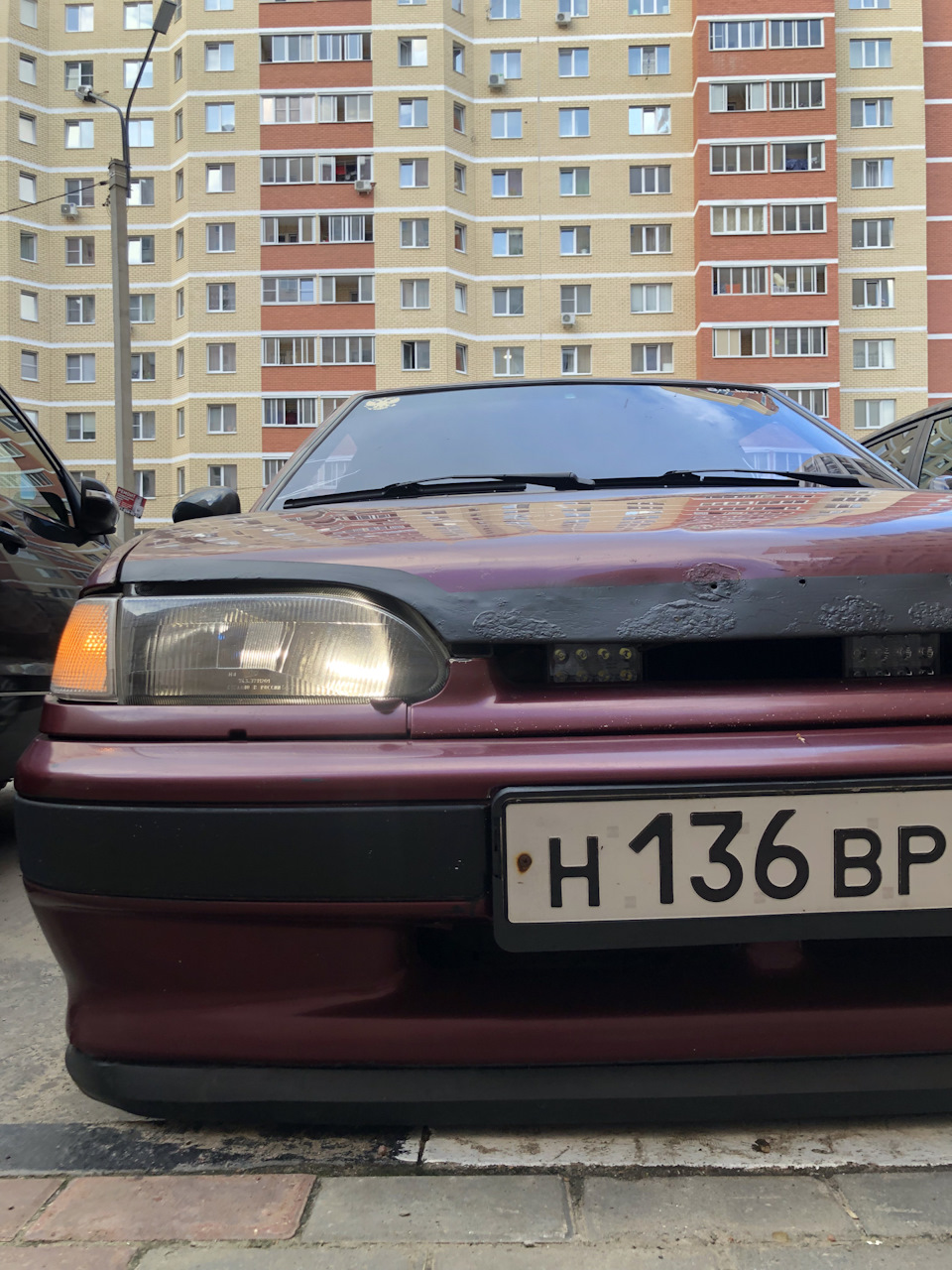 Резиновая губа😇 — Lada 2114, 1,5 л, 2004 года | просто так | DRIVE2