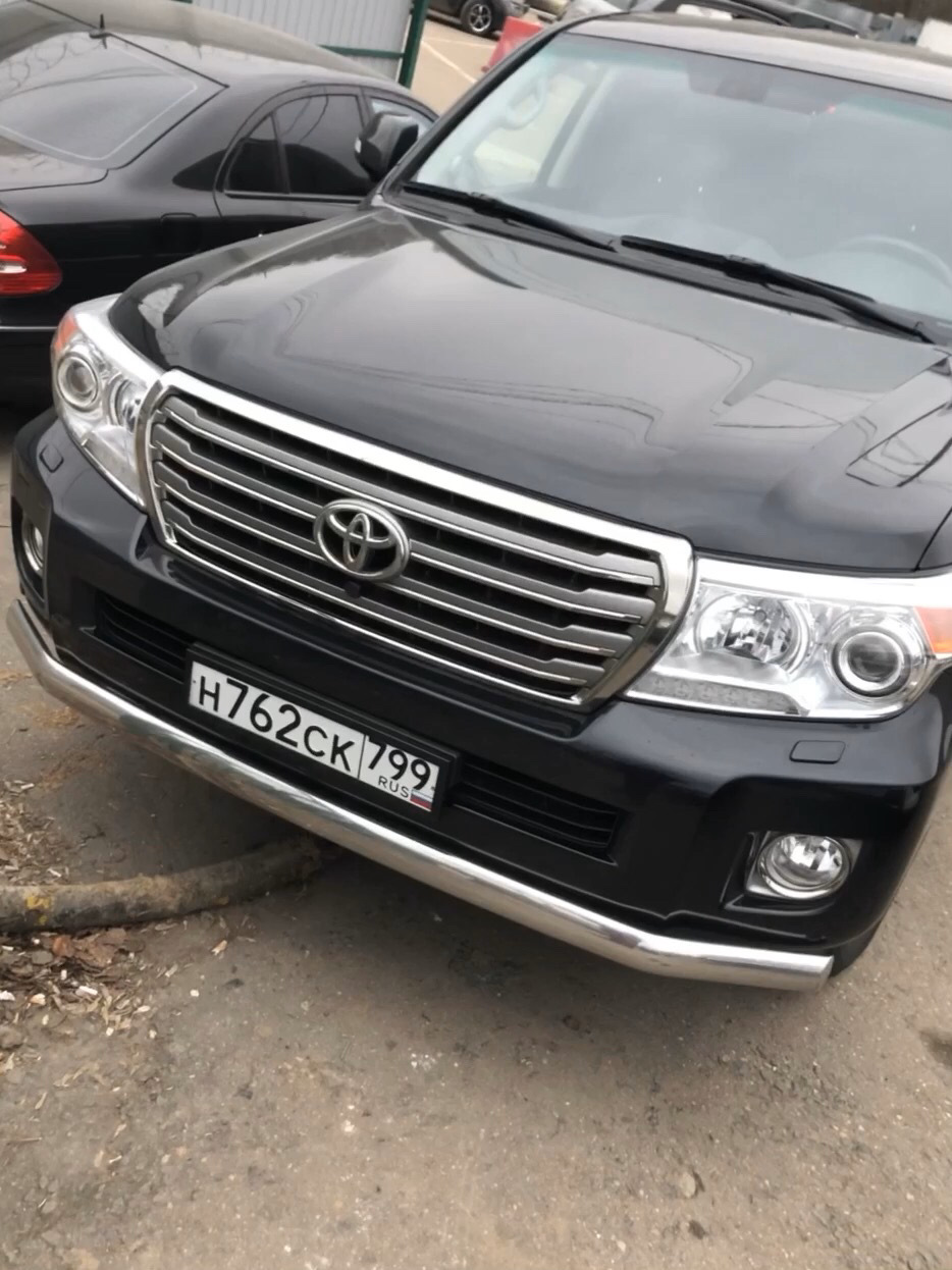 1. Постановка на учет. — Toyota Land Cruiser 200, 4,6 л, 2014 года | покупка  машины | DRIVE2