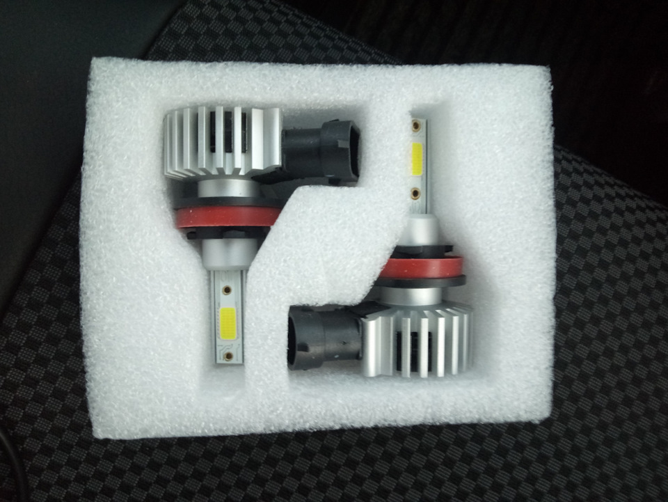LED лампы в туманки — Chery Tiggo 1, 2,4 л, 2007 года | электроника ...