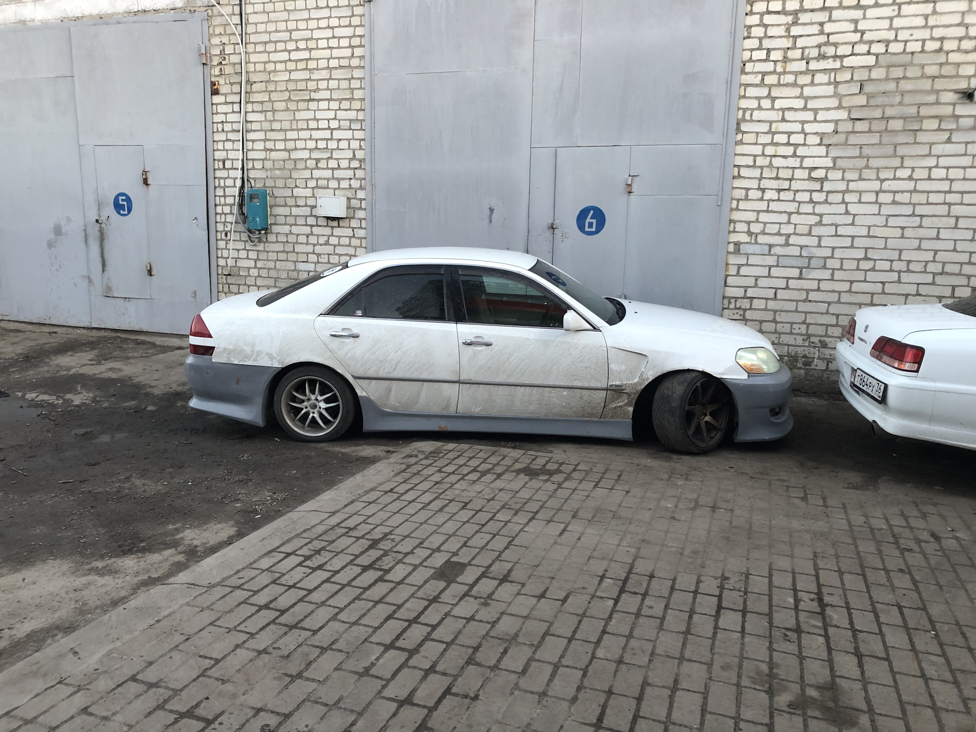 Toyota Mark 2 110 дрифт