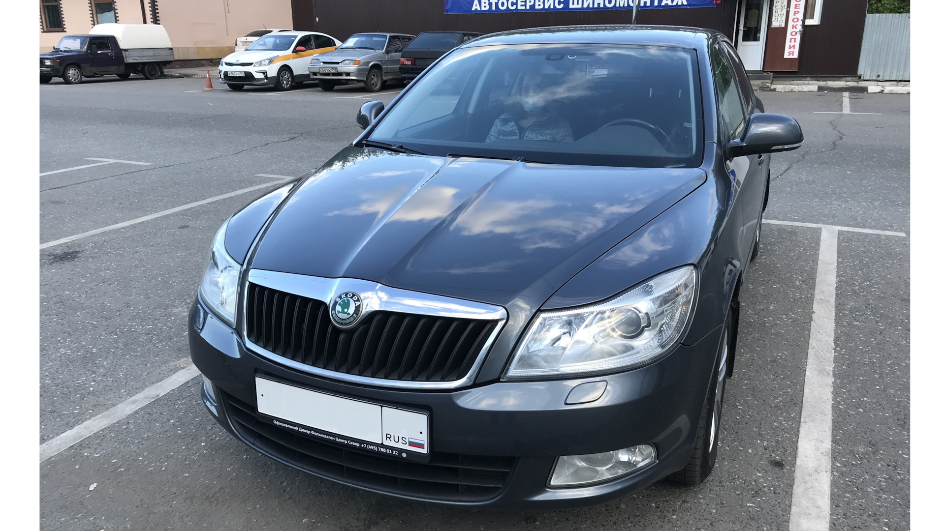 Skoda Octavia A5 Mk2 1.8 бензиновый 2011 | Антрацит * 1.8 TSI+DSG7 на DRIVE2